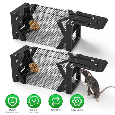 Aapo Constructed With 1.15mm Diameter Metal Wires, This Rat Trap Cage Is Built To Withstand Rust And Resi In Multi