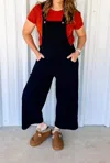 Aapparella Corduroy Jumpsuit In Black In Black