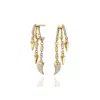Aaria London Women's Cairo Earrings - Gold In Gold