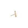 Aaria London Women's Gold / Silver Chloe Stud Earring In Multi