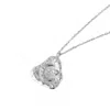 Aaria London Women's Luna Necklace - Silver In Silver