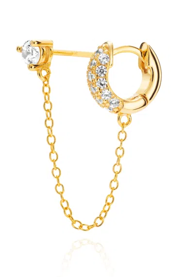 Aaria London Women's Palermo Earring- Gold