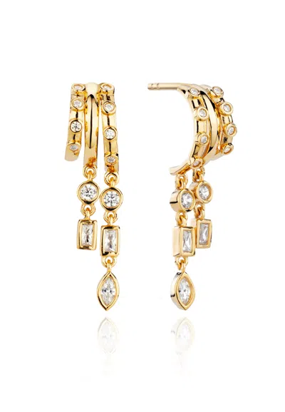 Aaria London Women's Petra Earrings - Gold