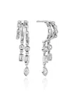 Aaria London Women's Petra Earrings - Silver