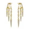 Aaria London Women's Rio Earrings - Gold In Gold