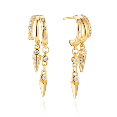 Aaria London Women's Sienna Earrings - Gold