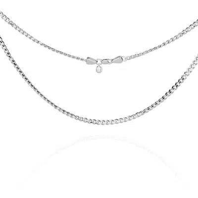 Aaria London Women's Soho Chain Necklace- Silver