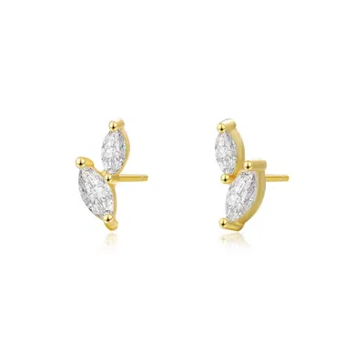 Aaria London Women's Tilcara Studs - Gold