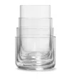 Aarke Set Of 4 Nesting Tumblers In Clear