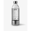 Aarke Steel Reuseable Steel Plastic And Stainless-steel Water Bottle 800ml In Steel