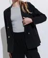 Aaron & Amber Andrea Blazer In Black In Black