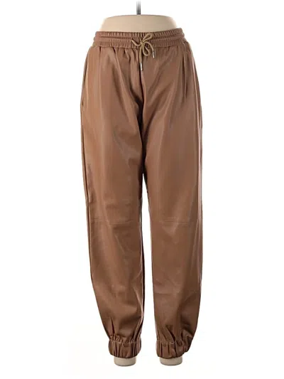 Pre-owned Aaron & Amber Casual Pants In Brown