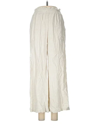 Pre-owned Aaron & Amber Casual Pants In Ivory