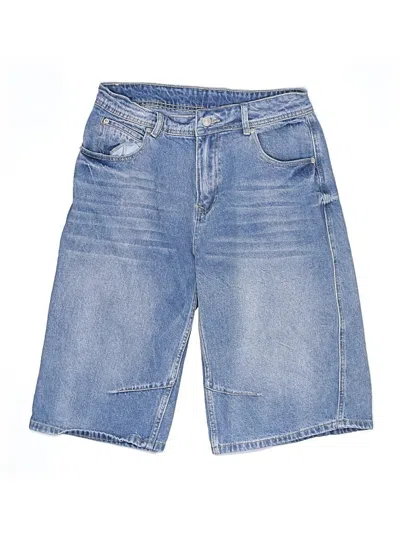 Pre-owned Aaron & Amber Denim Shorts In Blue