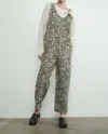 Aaron & Amber Leopard Print Jumpsuit In Brown Multi In Brown