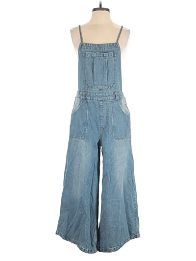 Pre-owned Aaron & Amber Overalls In Blue