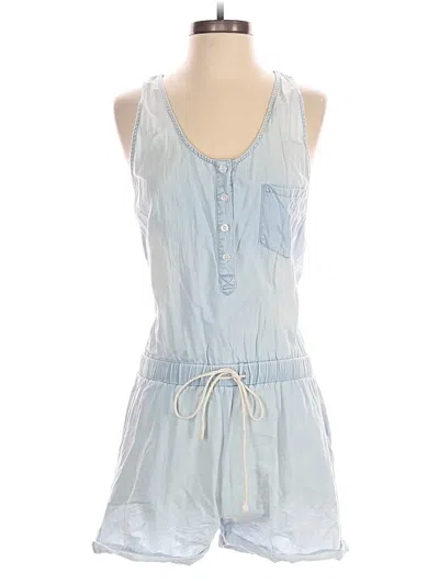 Pre-owned Aaron & Amber Romper In Blue