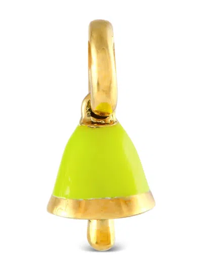 Pre-owned Aaron Basha 18k Yellow Gold Bell Charm