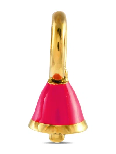 Pre-owned Aaron Basha 18k Yellow Gold Bell Charm