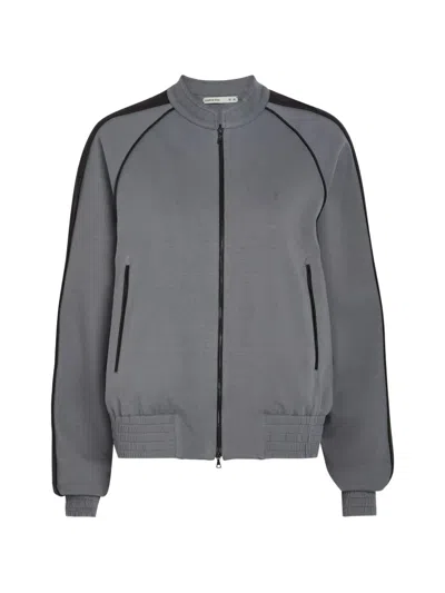 AARON ESH PIPED RAGLAN-SLEEVE JACKET