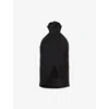 Aaron Esh Womens Black Halter-neck Slim-fit Wool Waistcoat In Black