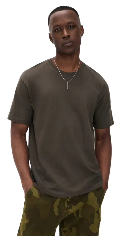 Aaron Levine Crew T-shirt Brown
