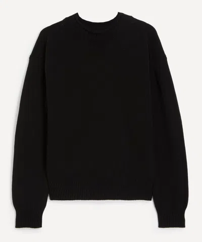 Aaron Levine Mens Black Rollneck Jumper