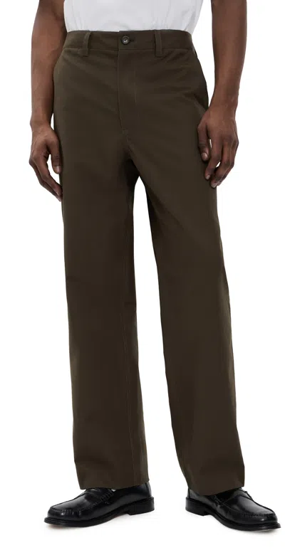 Aaron Levine Workwear Pants Brown