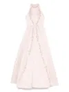 Aavva Floral-embroidered Gown