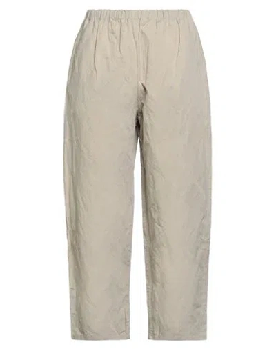 A.b  Apuntob A. B Apuntob Woman Pants Beige Size M Cotton, Metallic Fiber