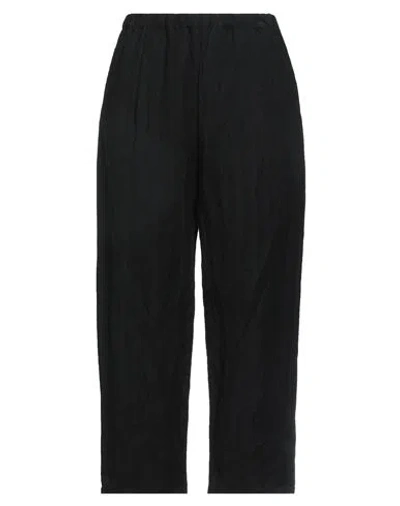 A.b  Apuntob A. B Apuntob Woman Pants Black Size Xl Cotton, Virgin Wool, Metal
