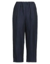 A.b  Apuntob A. B Apuntob Woman Pants Midnight Blue Size S Linen, Virgin Wool