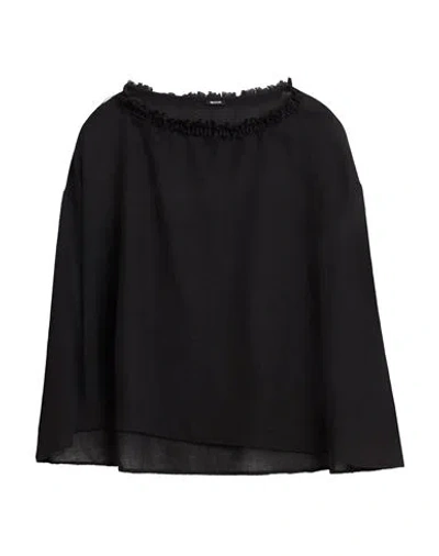 A.b  Apuntob A. B Apuntob Woman Top Black Size 0 Virgin Wool