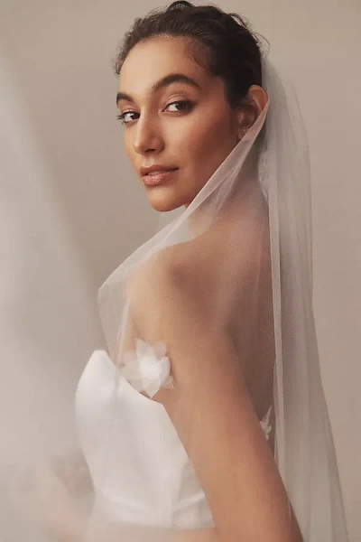 A.b. Ellie Cathedral Veil In White