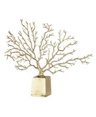 Ab Home Golden Tree Accent