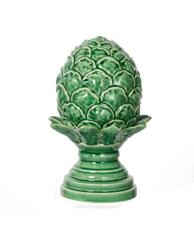 Ab Home Helsa Artichoke Accent, Medium In Green