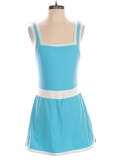 Pre-owned A.b. Romper In Blue