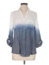 Ab Studio 3/4 Sleeve Blouse In Blue