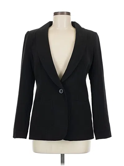 Pre-owned Ab Studio Blazer Jacket In Black