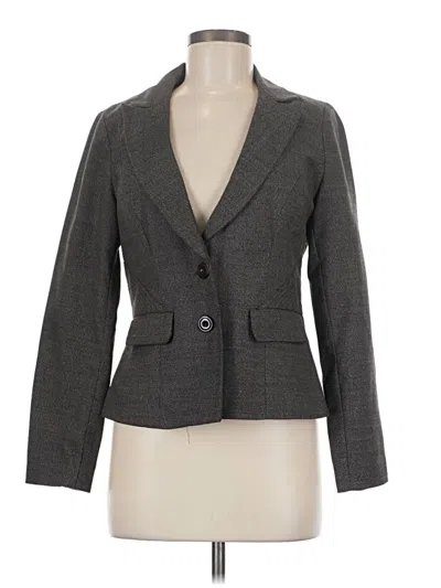 Pre-owned Ab Studio Blazer Jacket In Gray