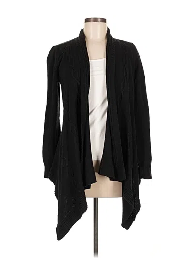 Pre-owned Ab Studio Cardigan Sweater In Black
