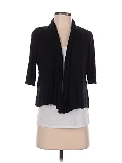 Pre-owned Ab Studio Cardigan Sweater In Black