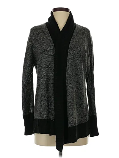 Pre-owned Ab Studio Cardigan Sweater In Black