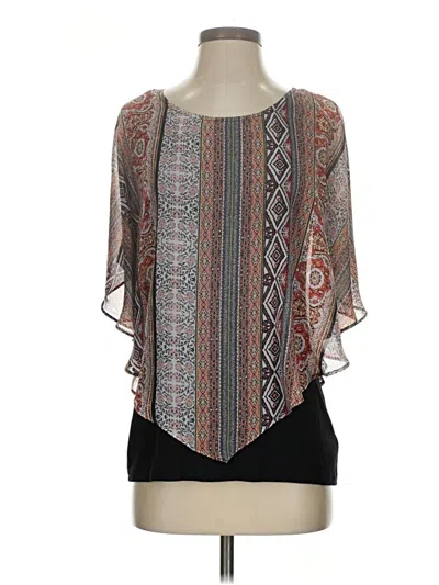 Pre-owned Ab Studio Cardigan Sweater In Brown