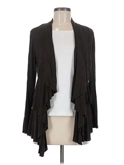 Pre-owned Ab Studio Cardigan Sweater In Brown