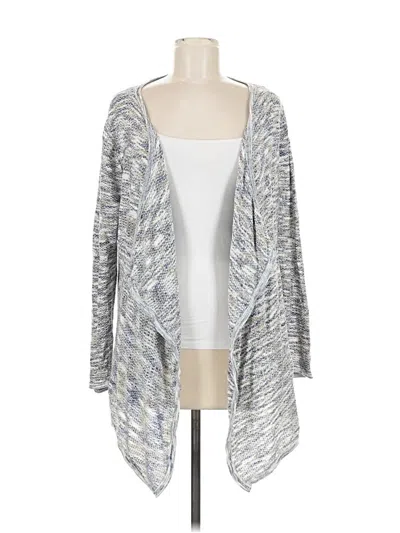 Pre-owned Ab Studio Cardigan Sweater In Gray