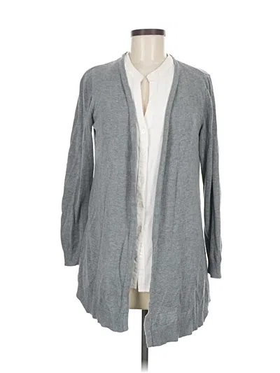 Pre-owned Ab Studio Cardigan Sweater In Gray