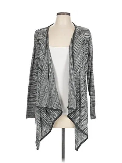 Pre-owned Ab Studio Cardigan Sweater In Gray