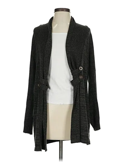 Pre-owned Ab Studio Cardigan Sweater In Green