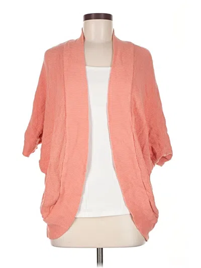 Pre-owned Ab Studio Cardigan Sweater In Pink